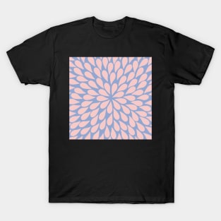 Petal Burst - Rose Quartz and Serenity T-Shirt